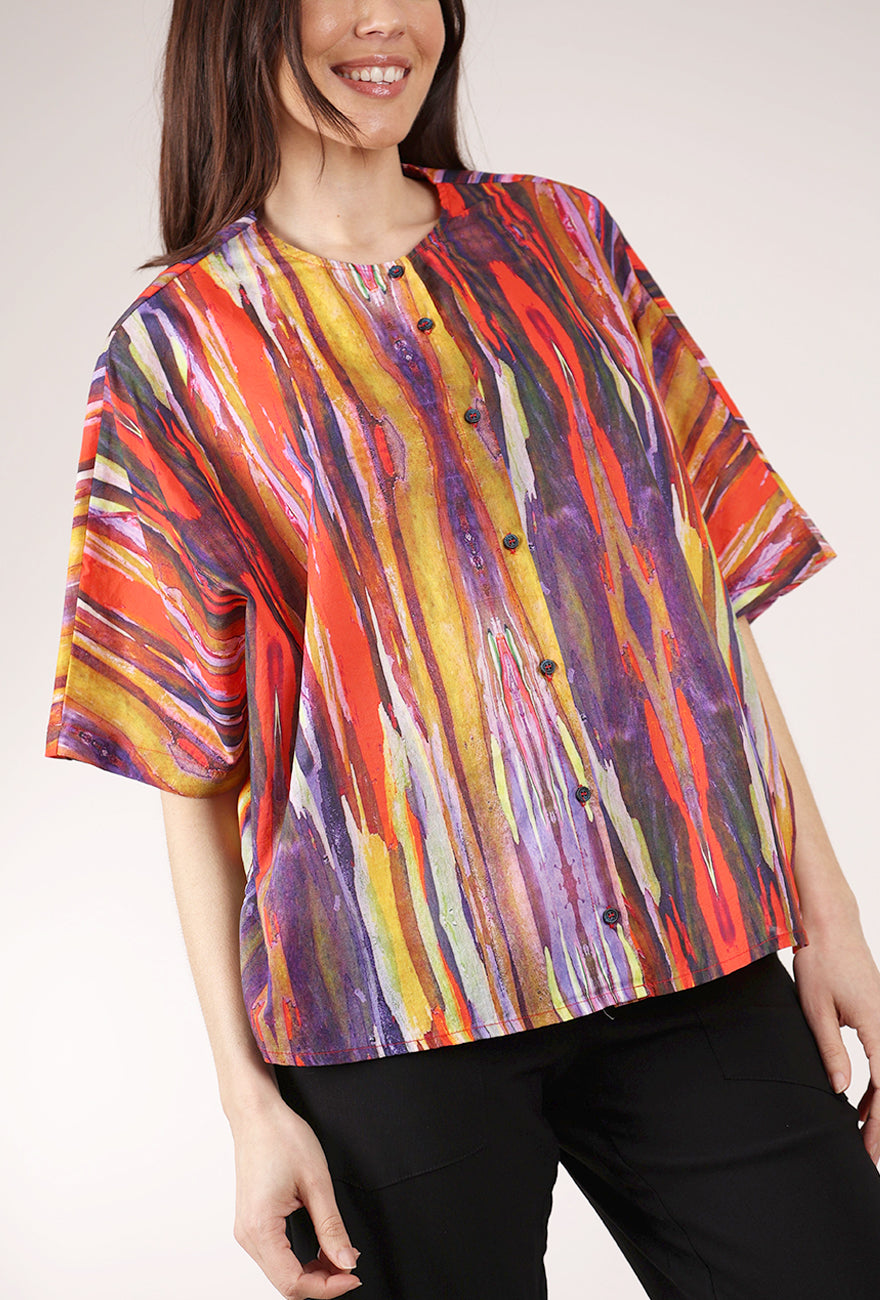 Lotus Eaters Asina Blouse, Firebird 