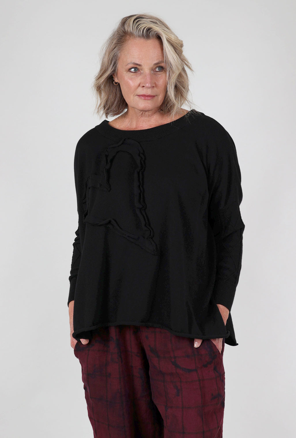 Cynthia Ashby Sonny LTD Sweater, Black One Size Black