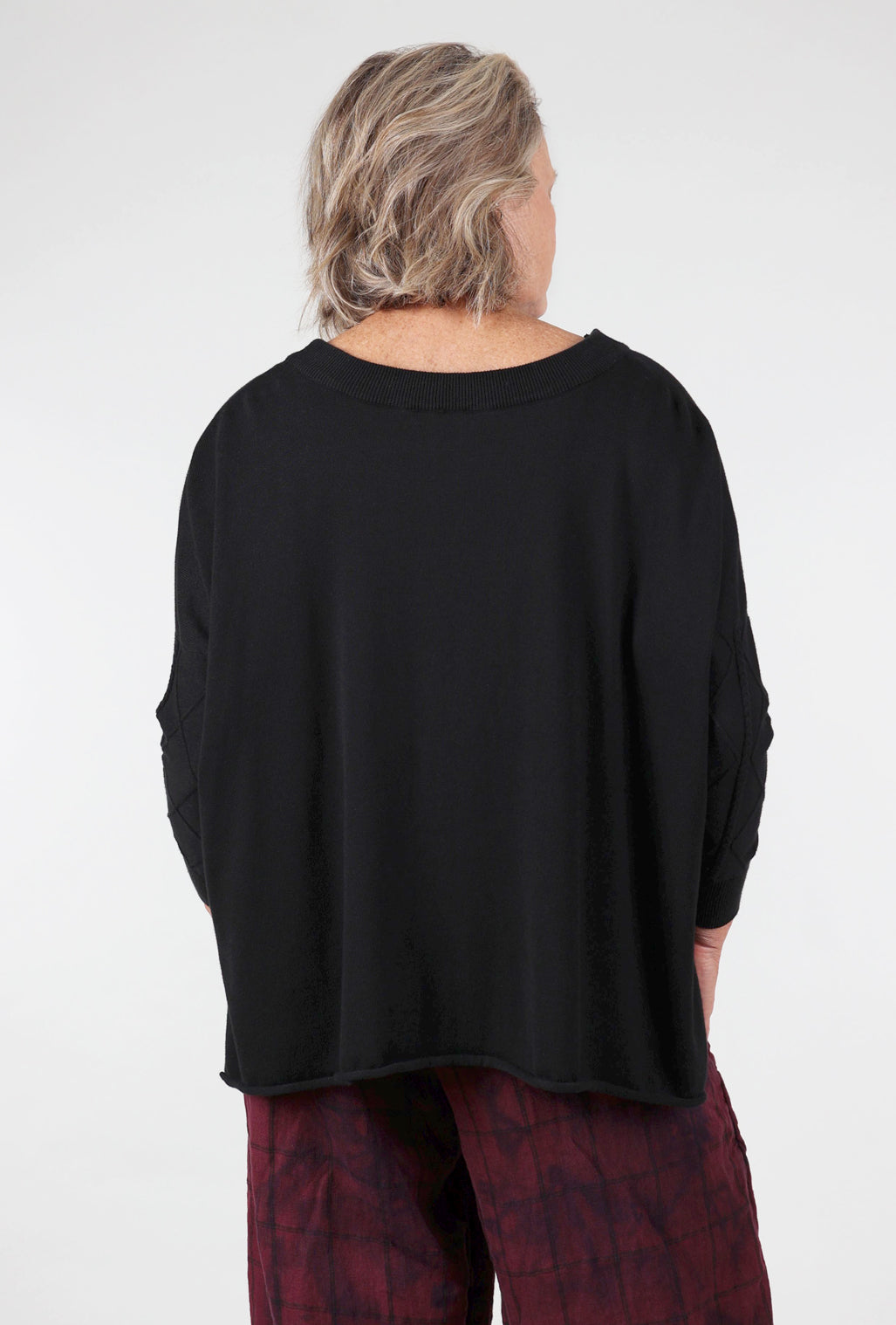 Cynthia Ashby Sonny LTD Sweater, Black One Size Black