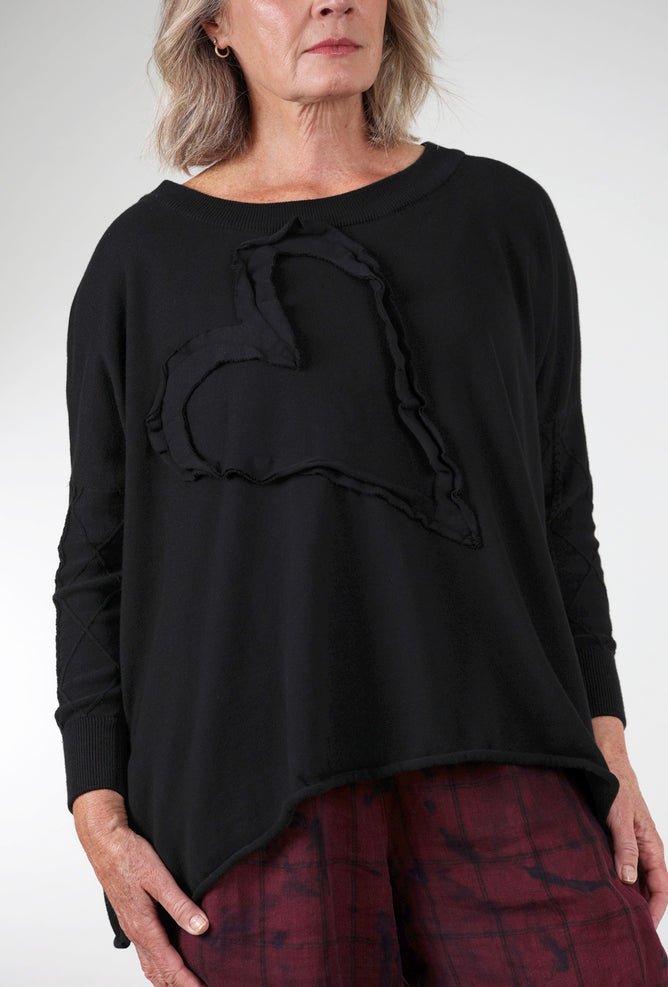 Cynthia Ashby Sonny LTD Sweater, Black One Size Black