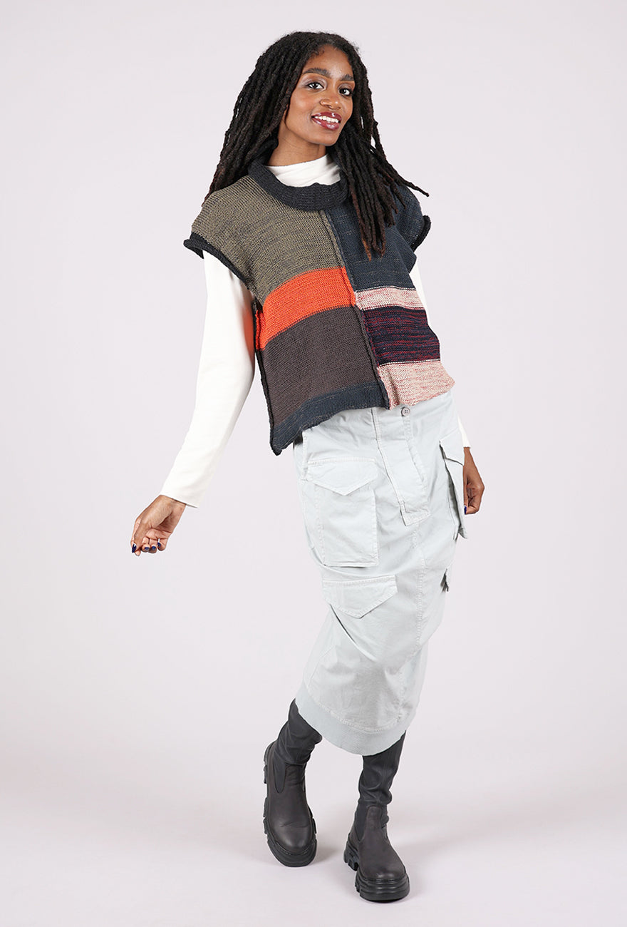 Paper Temples Stopper Vest, Fall Multi 