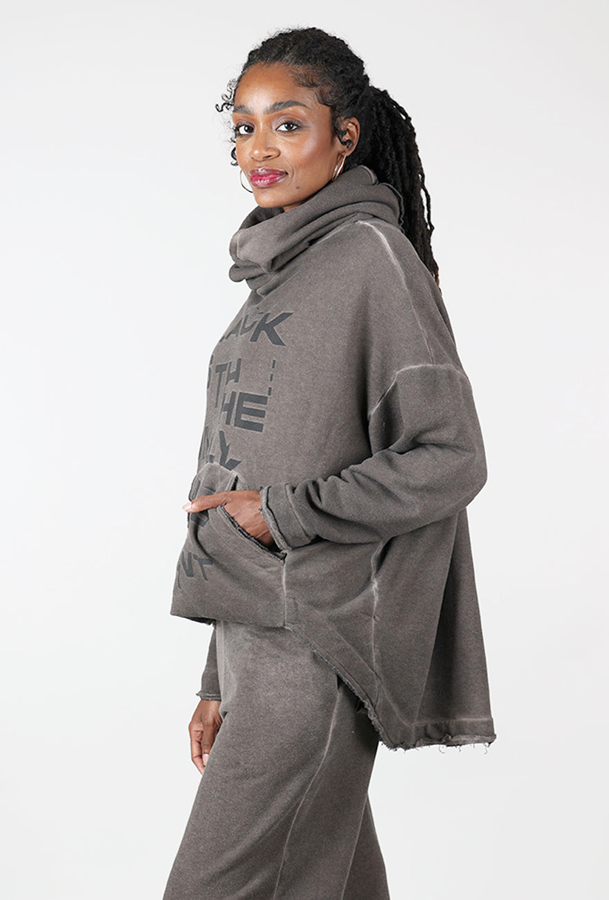 Studio B3 Ovina Sweatshirt, Truffle Old Dye 