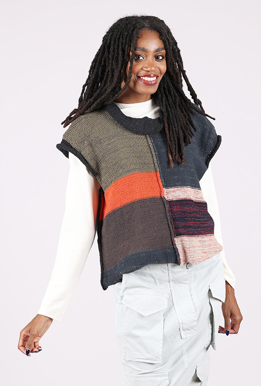 Paper Temples Stopper Vest, Fall Multi 