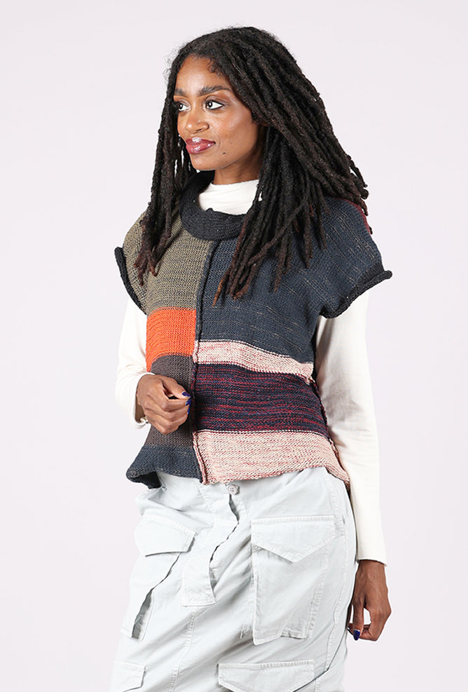 Paper Temples Stopper Vest, Fall Multi 