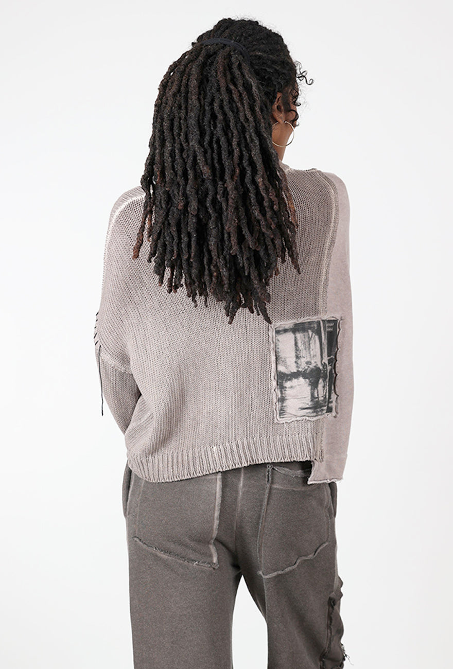 Studio B3 Twin Combo Sweater Top, Dusty Rose 