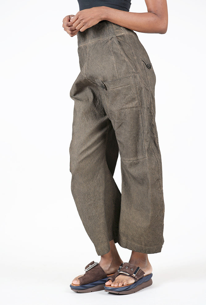 Rundholz Texture Twill Arched Trouser, Dakar Cloud 