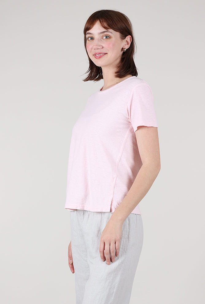 Cut Loose S/S Cropped Tee, Pink Salt 