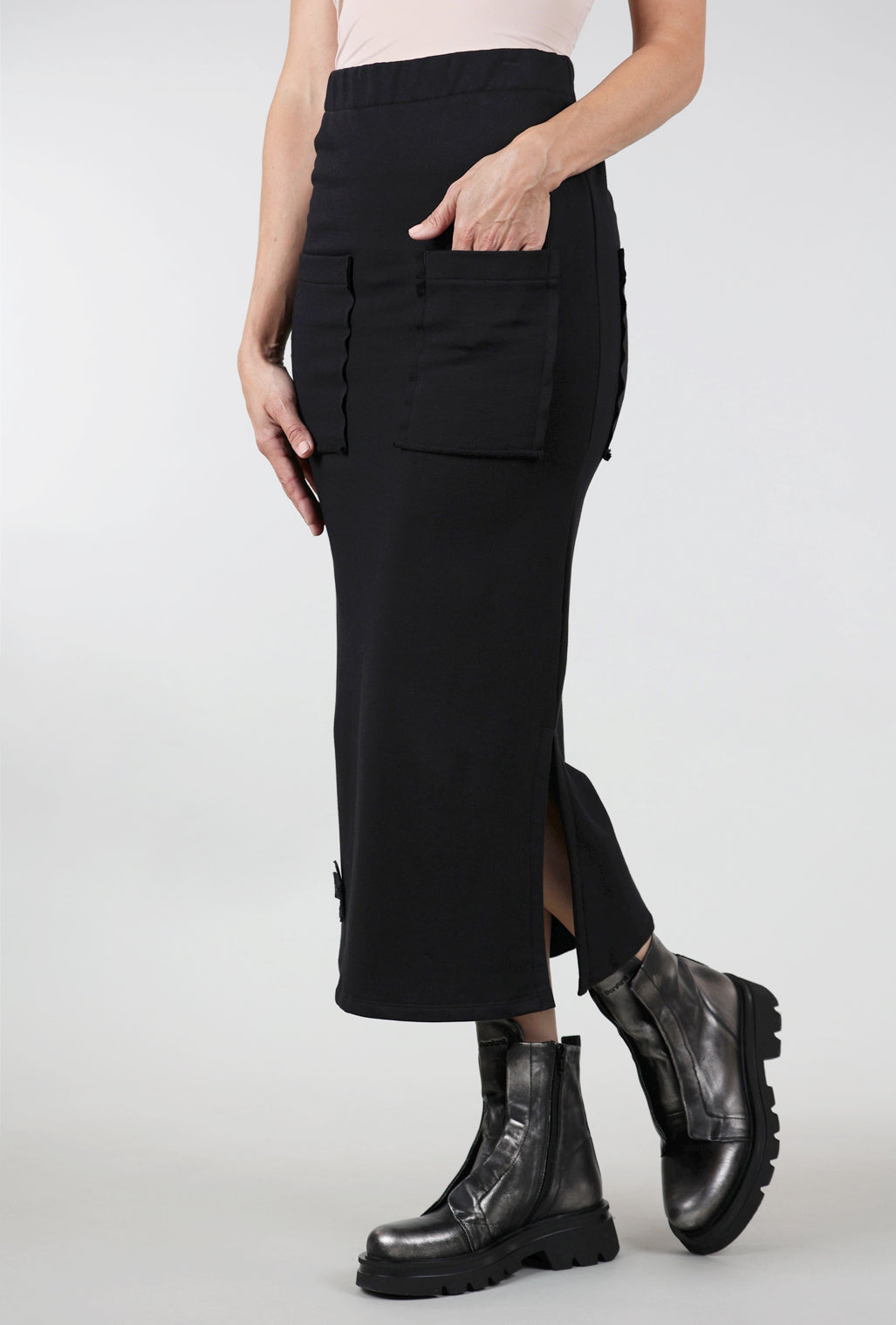 Pluslavie Pen Skirt, Black 