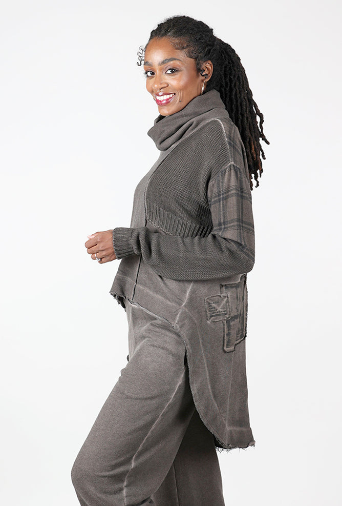 Studio B3 Mozi Pullover, Truffle Old Dye 