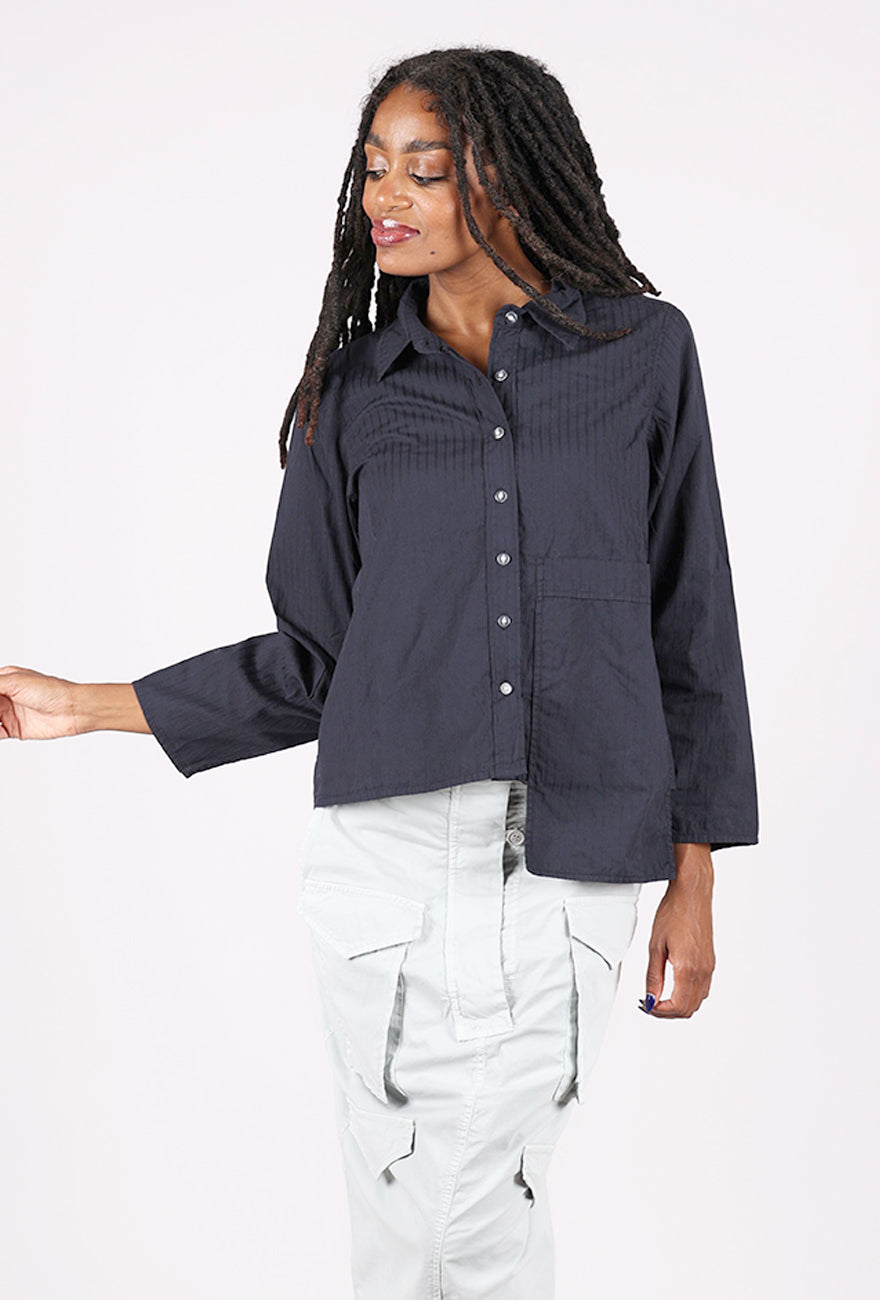 Button Down Pocket Top, Lights Out