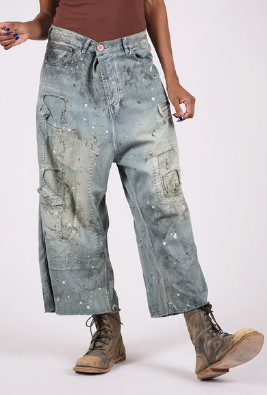 Magnolia Pearl Dani Blues Denim, Washed Indigo 