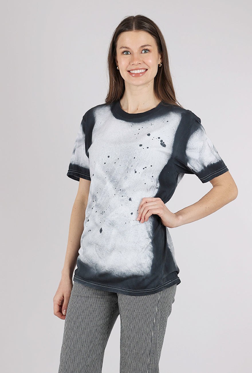 Heyne Bogut Ishia T-Shirt, Black/White Spray 