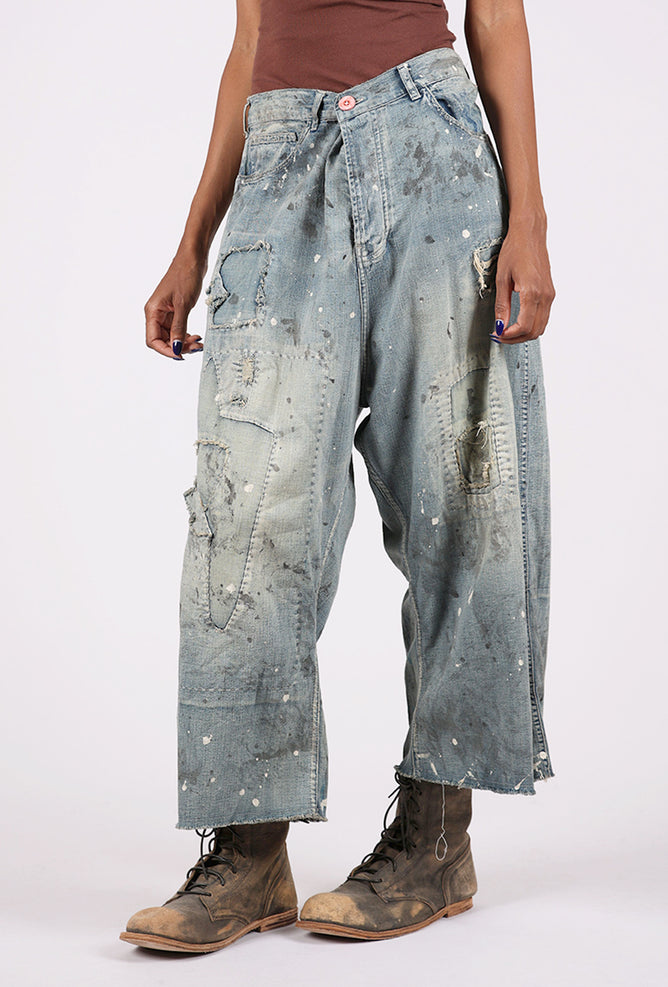 Magnolia Pearl Dani Blues Denim, Washed Indigo 