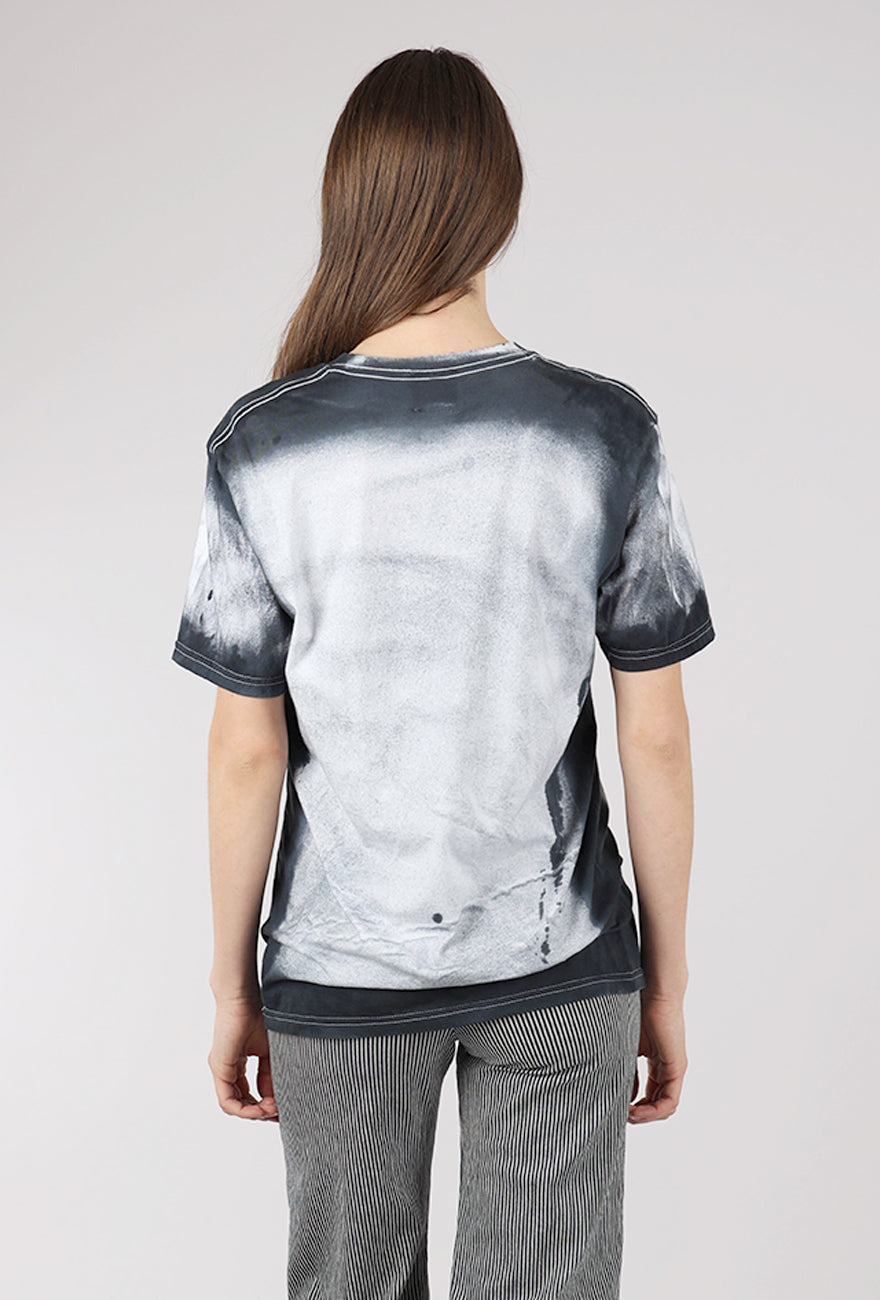 Heyne Bogut Ishia T-Shirt, Black/White Spray 