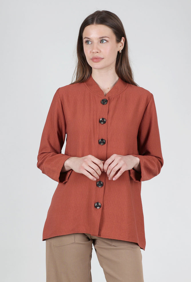 Niche Bella Blouse, Nutmeg 