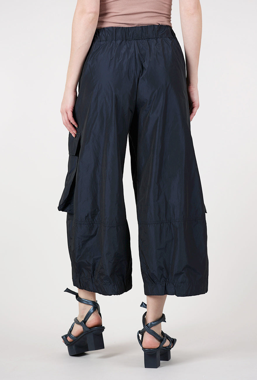 Alembika Taffeta Pocket Pant, Navy 