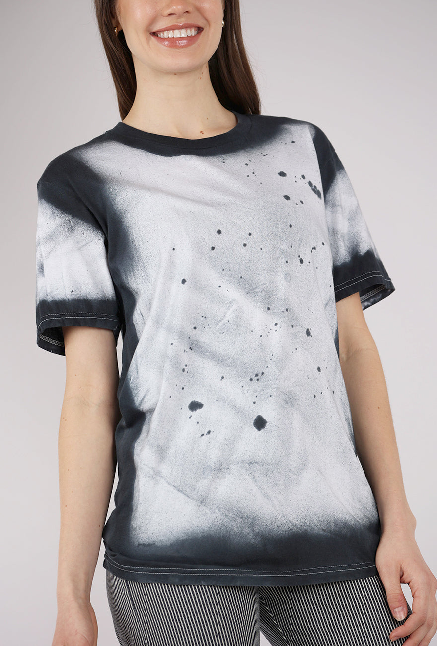 Heyne Bogut Ishia T-Shirt, Black/White Spray 