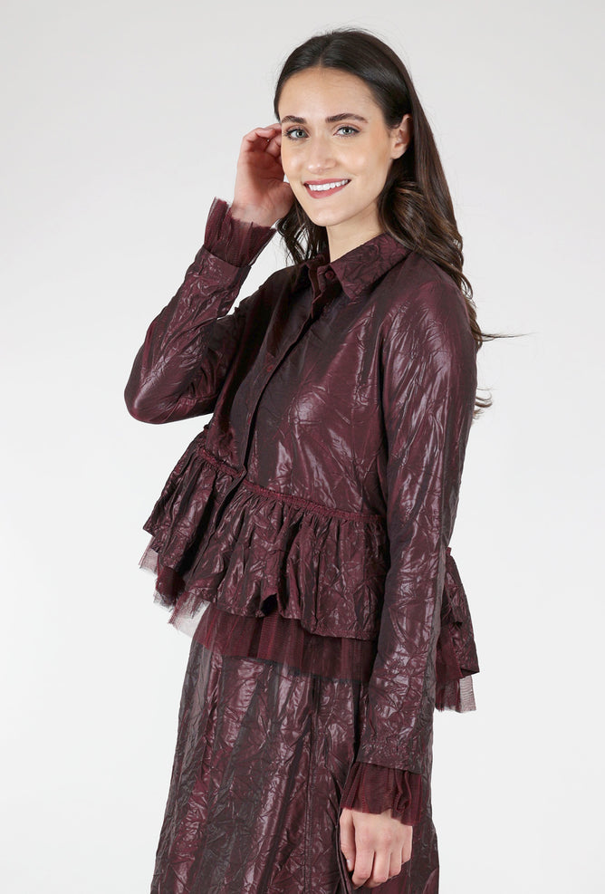 Gershon Bram Krasner Jacket, Bordeaux 