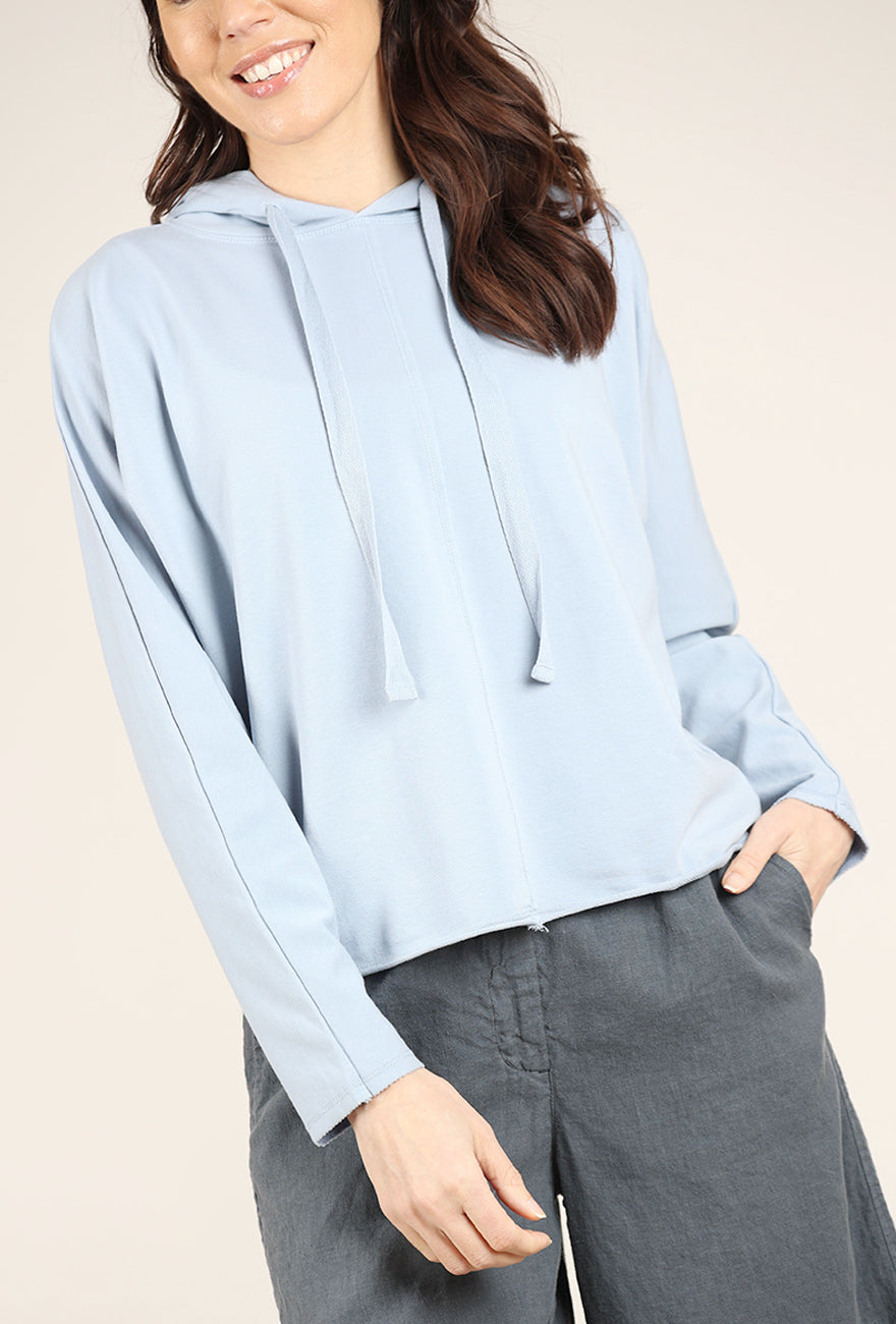 Mododoc Kimono-Sleeve Hoodie, Frost 