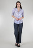 David Cline Roll-Up Sleeve Crinkle Shirt, Ice Print 