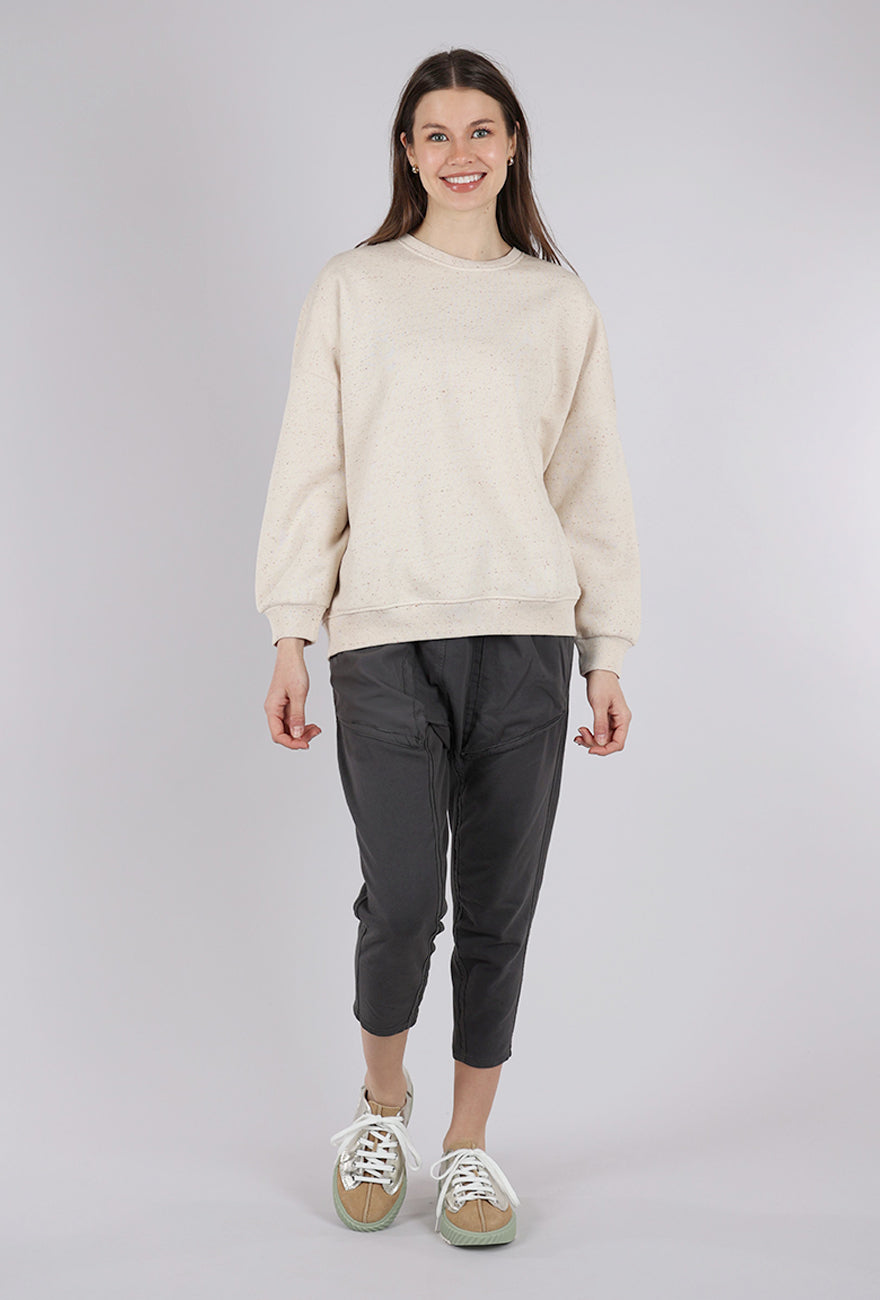 Sessun Chebbi Oversized Sweatshirt, Sandstone 