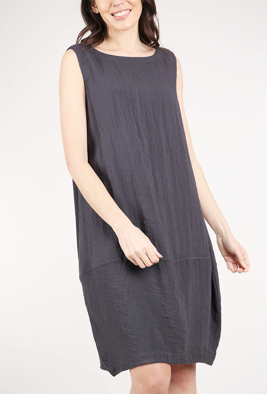 Eleven Stitch Easy Bubble Dress, Black Pearl 