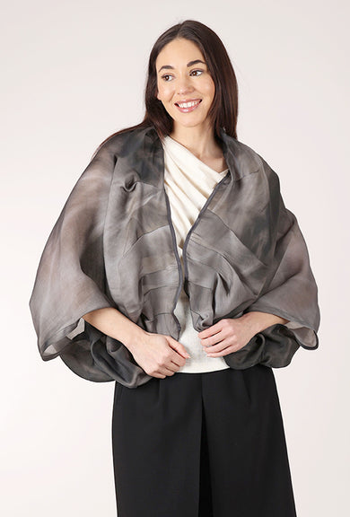 Moyuru Airy Shrug, Gravel 