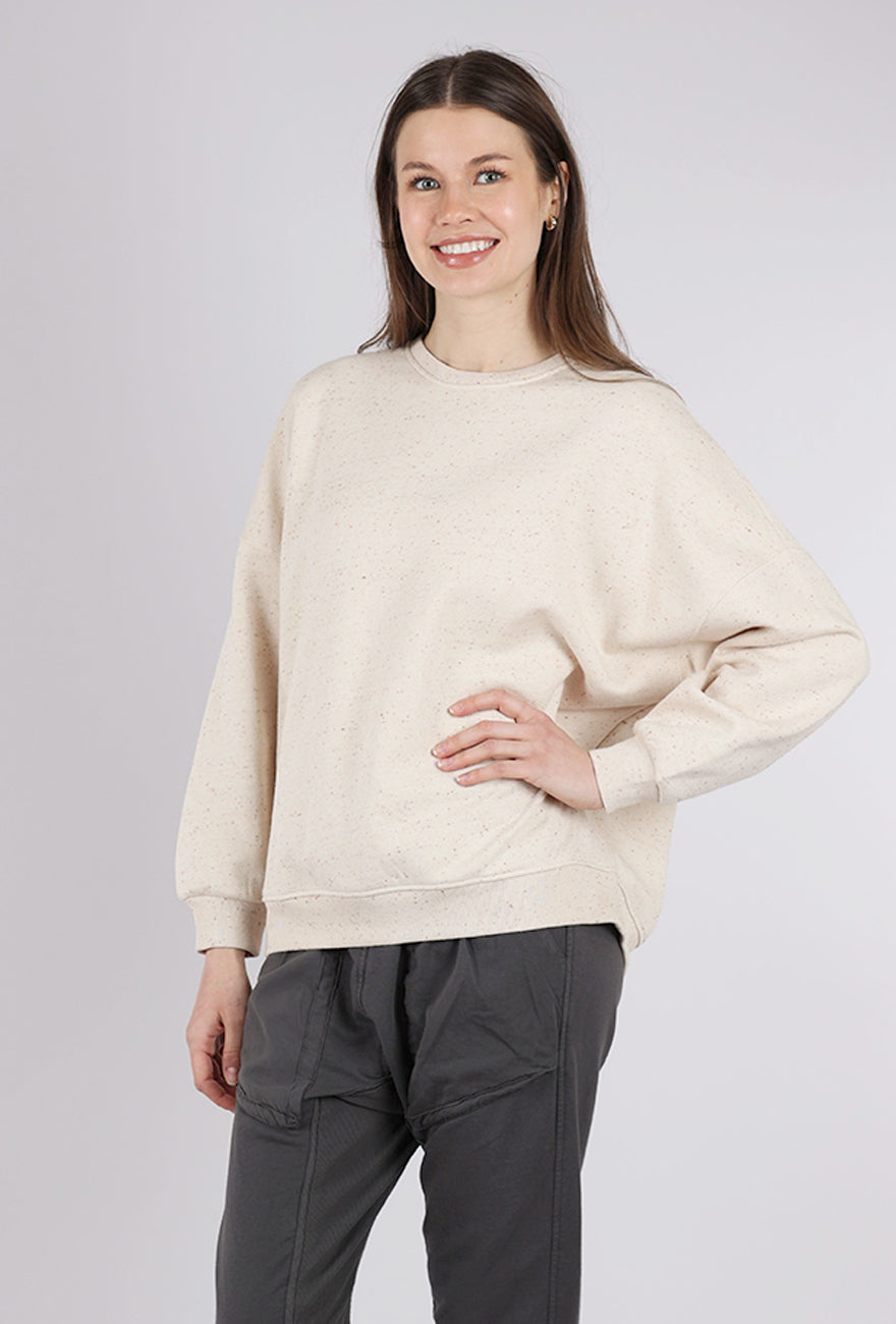 Sessun Chebbi Oversized Sweatshirt, Sandstone 