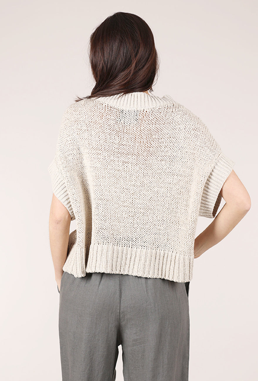 Sort Aarhus Petra Sweater, Beige 