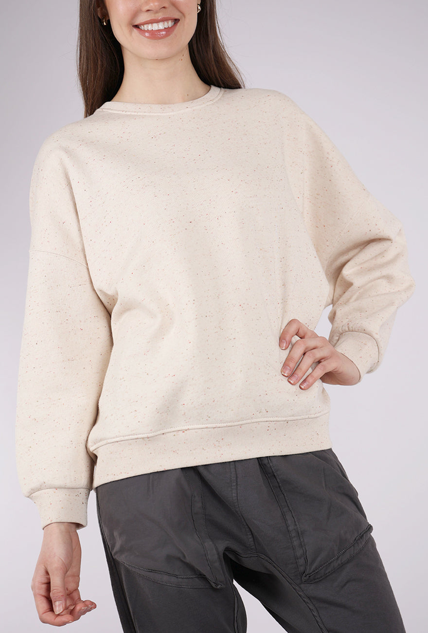 Sessun Chebbi Oversized Sweatshirt, Sandstone 