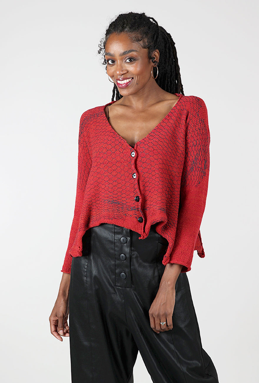 Paper Temples Park Cardie, Red 