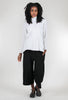 Fenini Waffle Patch Top, Off White 