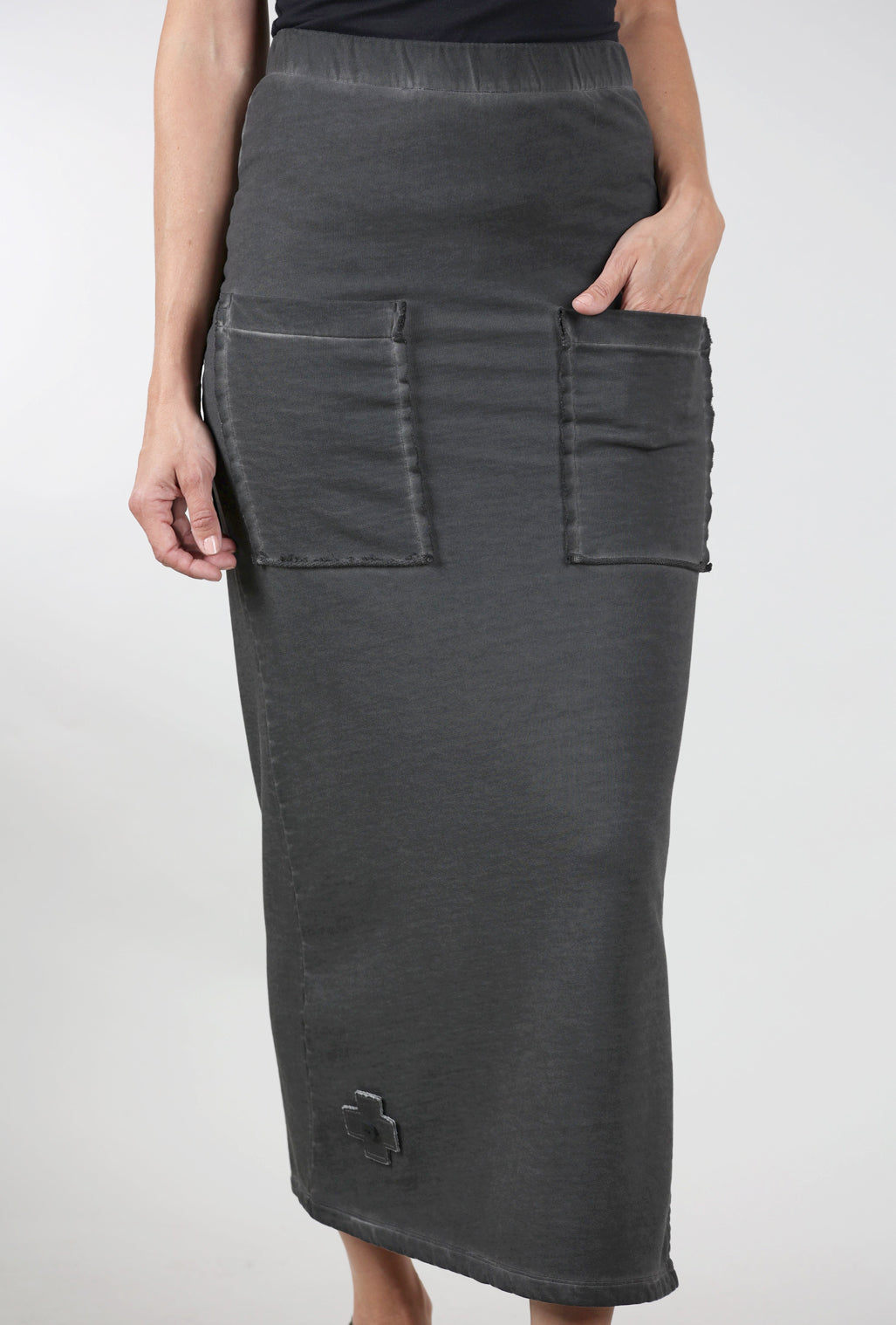 Pluslavie Pen Skirt, Asphalt 