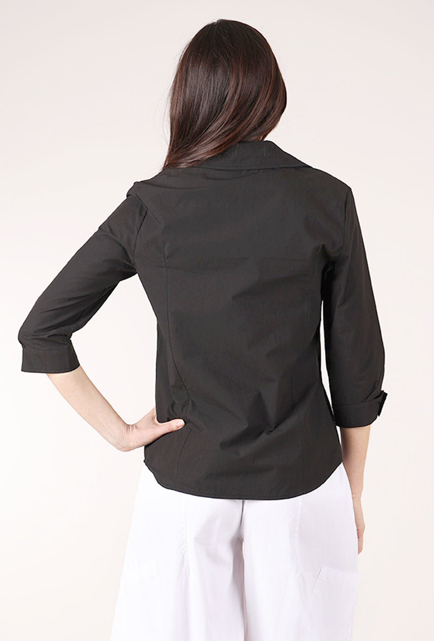 Gershon Bram Gal Button-Up Shirt, Black 