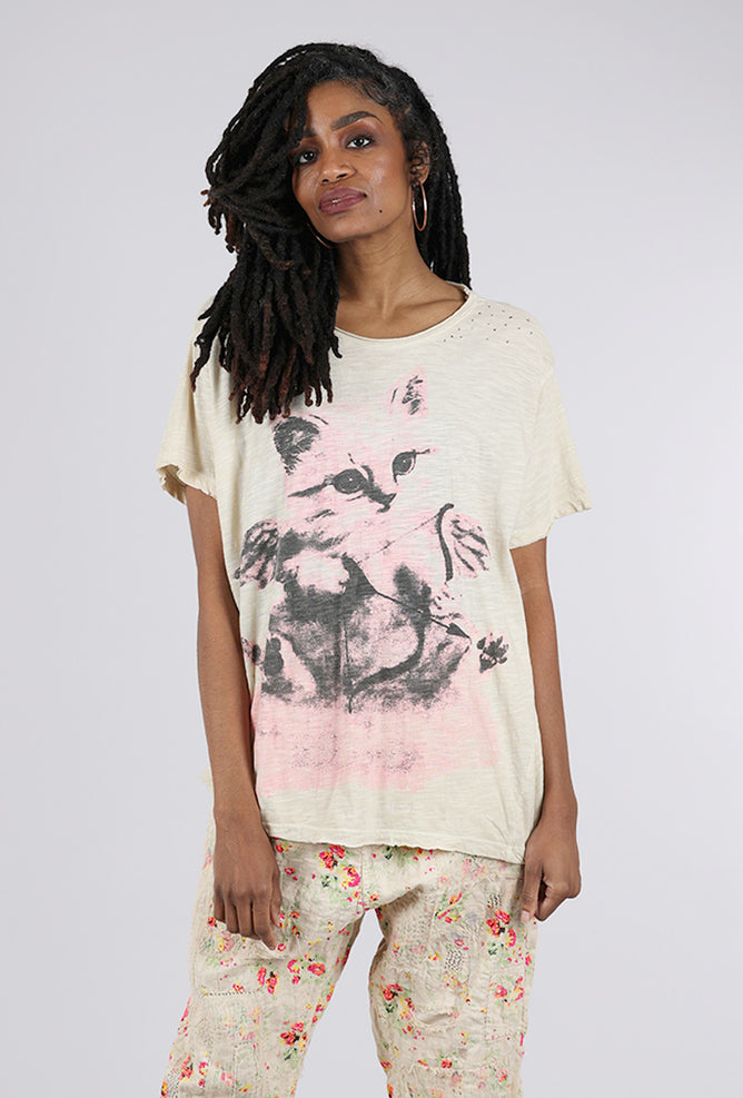 Magnolia Pearl Boyfriend Tee, Coco's Arrows/Petal 