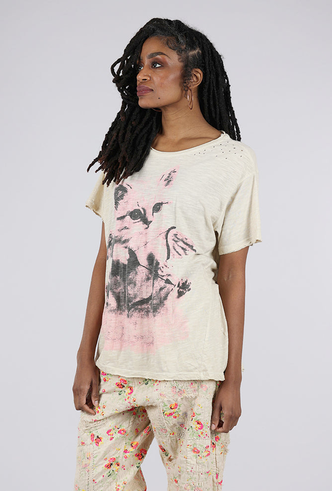 Magnolia Pearl Boyfriend Tee, Coco's Arrows/Petal 