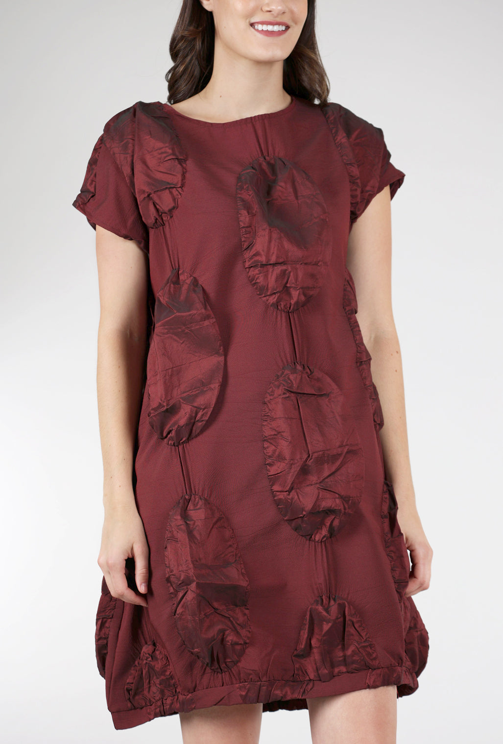 Kozan Simona Disc Dress, Garnet 