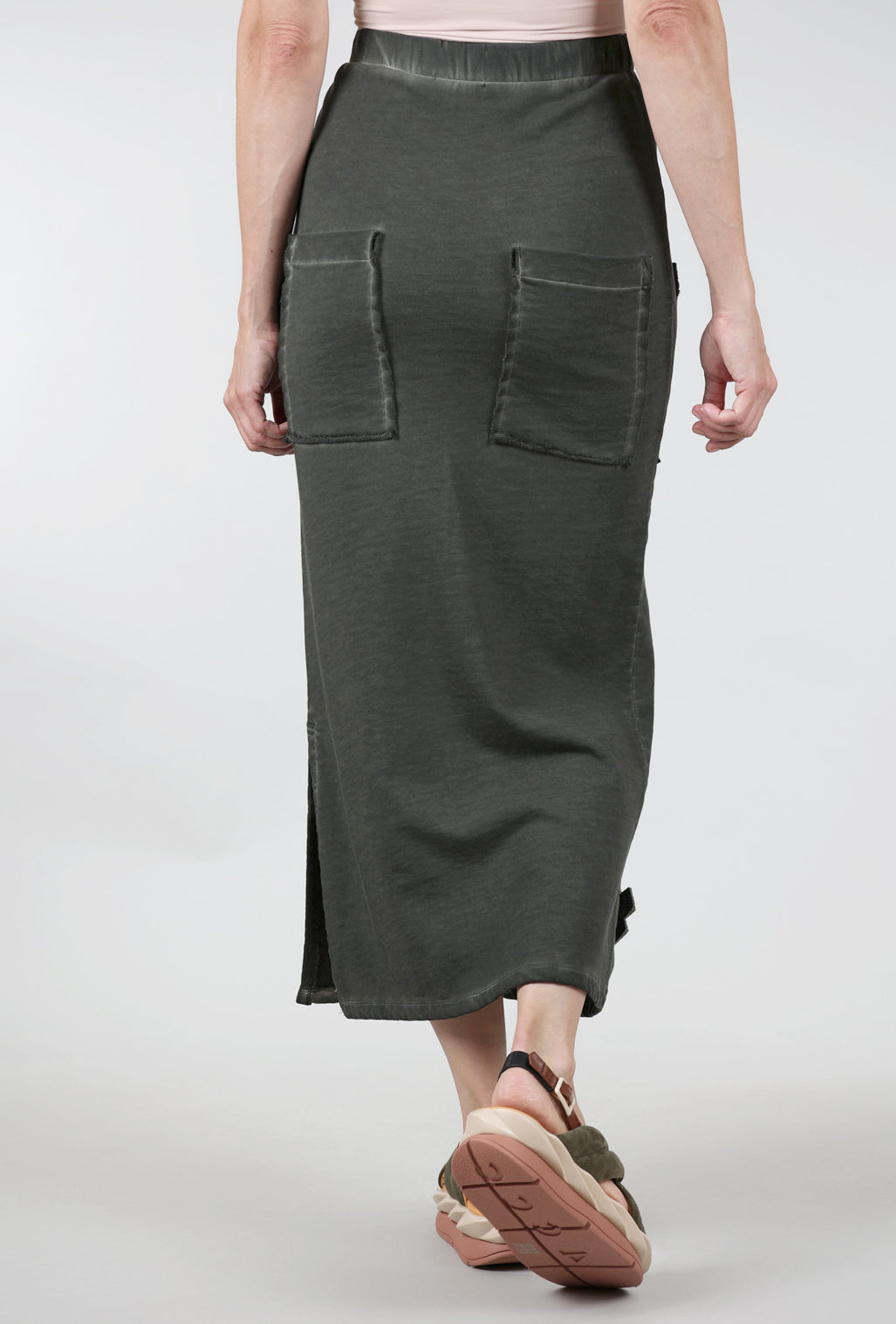 Pluslavie Pen Skirt, Olive 