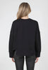 Alembika Asymmetric Hem Sweatshirt, Black 