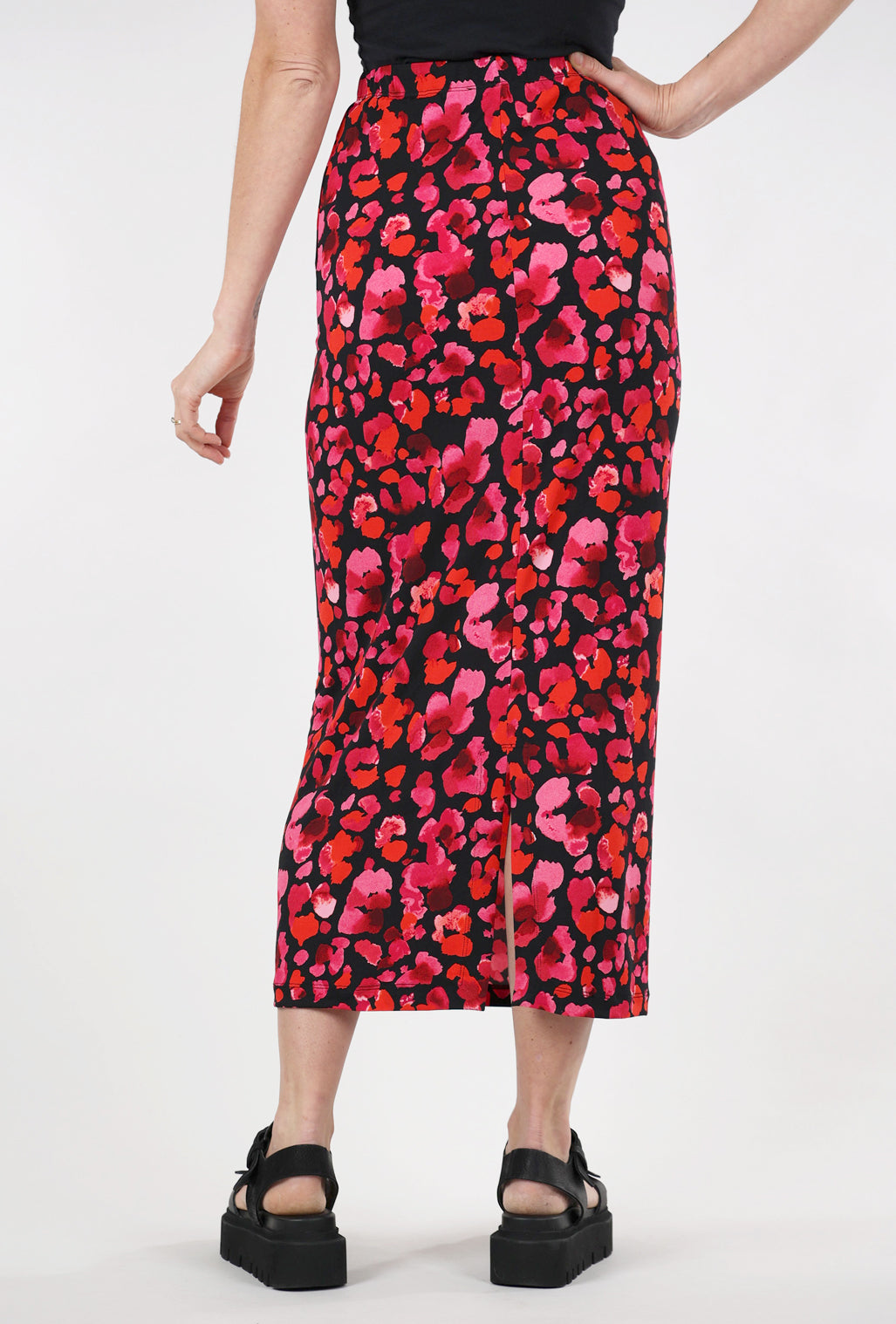 Alembika Slim Petals Skirt, Pink Multi 