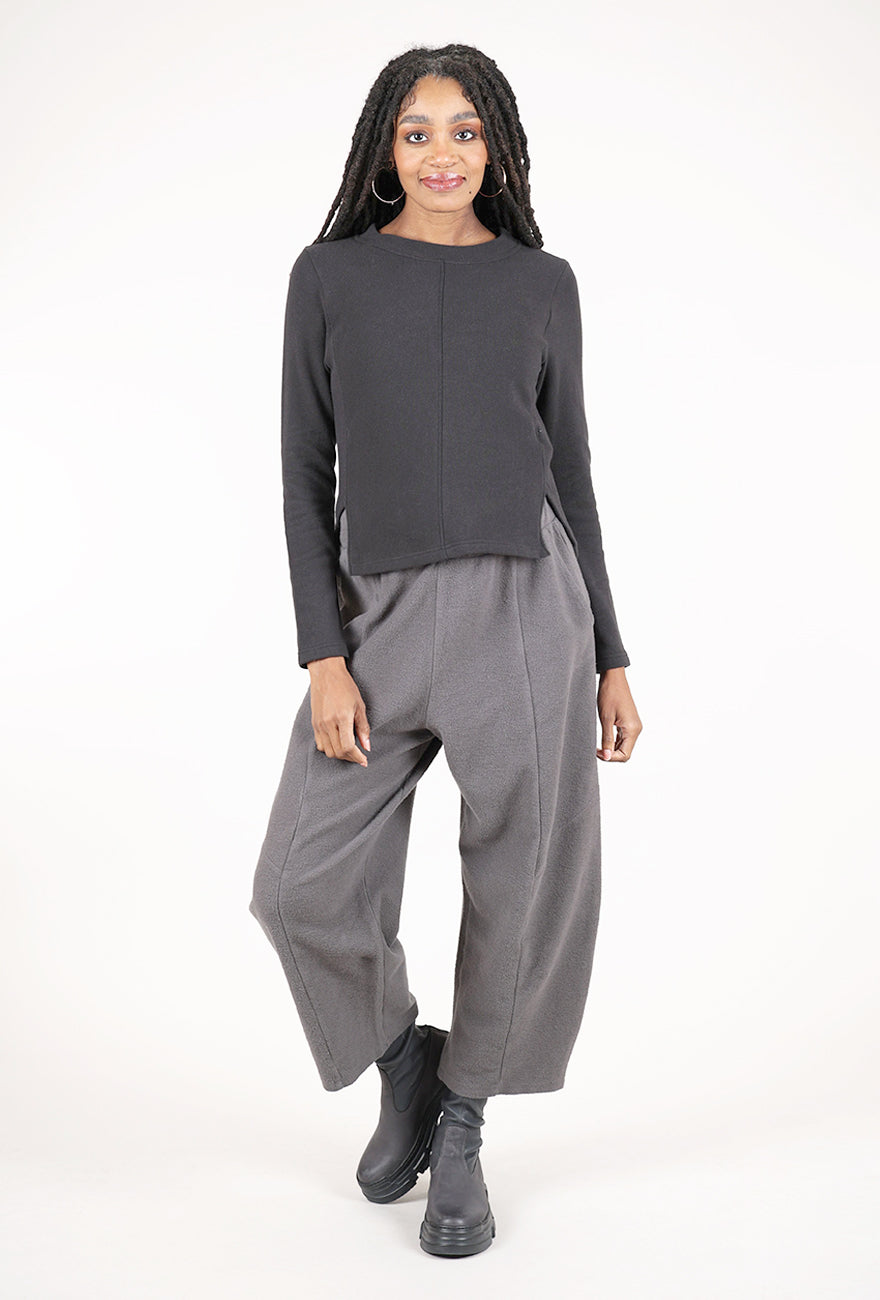 Lurdes Bergada Antwerp Fleece Pant, Gray 