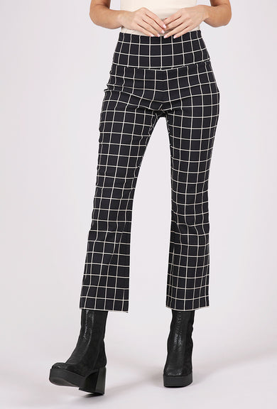 Bitte Kai Rand Magic Stretch TicTacToe Pant, Black/Ecru 