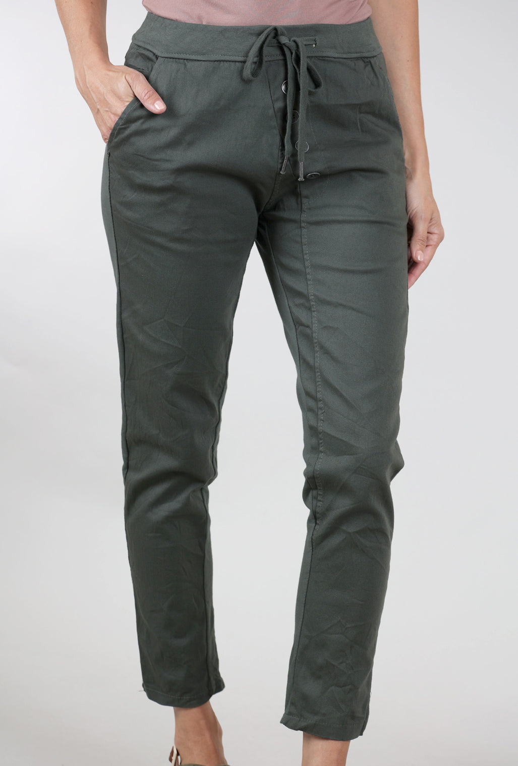 Suzy D London Becca Pants, Army 