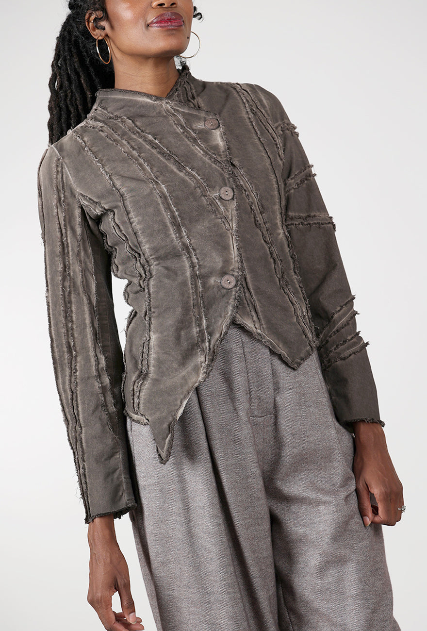 Studio B3 Scrap Jacket, Truffle Old Dye 