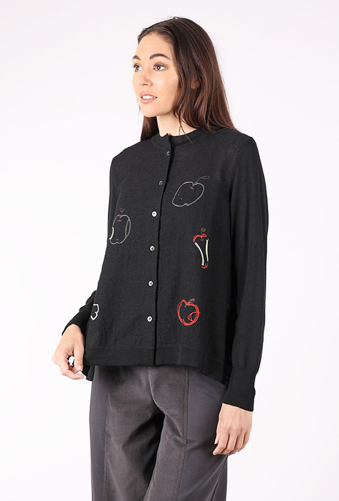 Yoshi Kondo Newton Cardigan, Black 