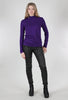 Luukaa Essential Jersey Mock Neck, Violet 