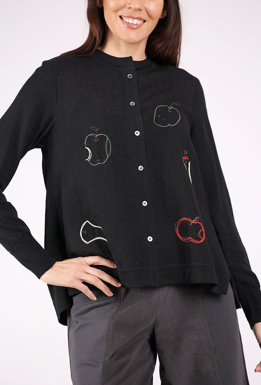 Yoshi Kondo Newton Cardigan, Black 