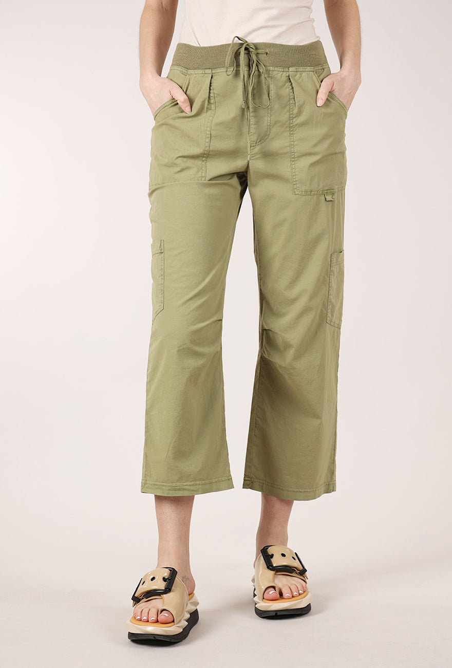 Wearables by XCVI Leopold Crop Pant, Garnish 