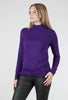 Luukaa Essential Jersey Mock Neck, Violet 