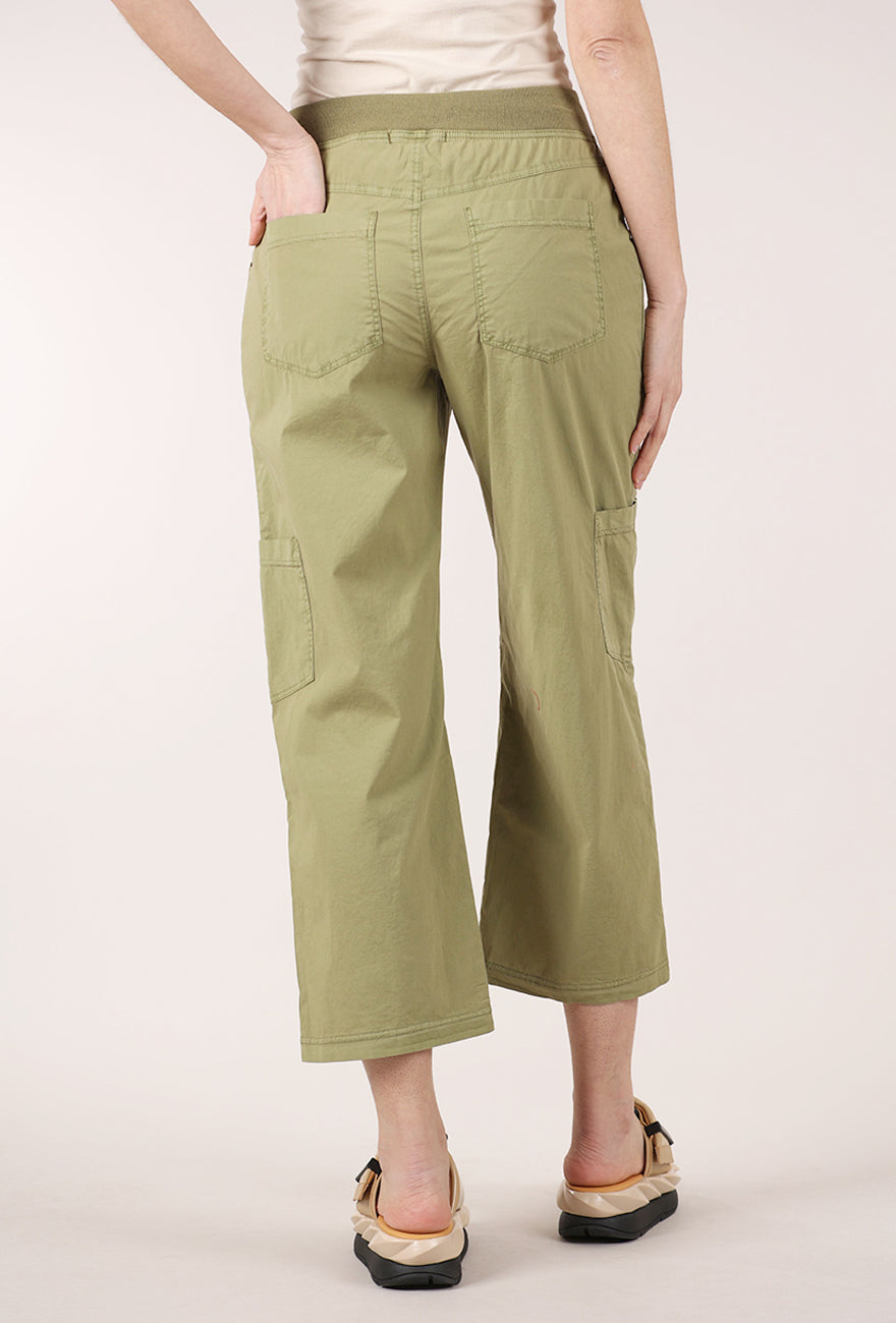 Wearables by XCVI Leopold Crop Pant, Garnish 